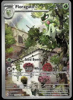 Floragato 197/193 Illustration Rare Paldea Evolved Pokemon MP - Image 1