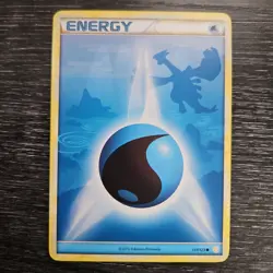 Pokemon TCG Water Energy (Lugia) 117/123 Heartgold & Soulsilver Regular - Image 1