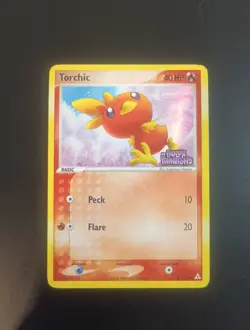 Torchic 83/110 Common Holon Phantoms Pokemon Reverse Holo STAMPED - Image 5