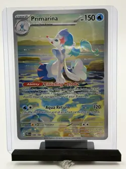Primarina Pokemon Pitch Black IR 088/084 English NM - Image 1