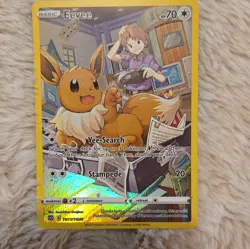 Pokemon TCG Eevee TG11/TG30 Brilliant Stars TG Ultra Rare Full Art Holo 2022 - Image 1