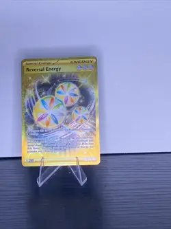 Reversal Energy 266/182 Paradox Rift Hyper Rare Gold Secret Rare Pokemon TCG - Image 2