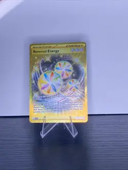 Reversal Energy 266/182 Paradox Rift Hyper Rare Gold Secret Rare Pokemon TCG - Image 3
