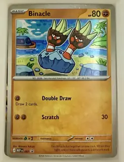 Pokemon TCG Binacle 087 Black Star Promo Holo Mega Evolution Partners MEP NM - Image 1