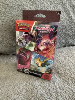 RARE Pokemon Sword & Shield Fusion Strike 3 Booster Packs SEALED Box Walmart - Image 1