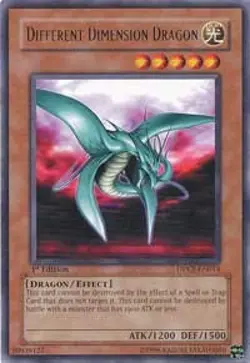 Duelist Pack: Kaiba #DPKB-EN014 Different Dimension Dragon - Image 1