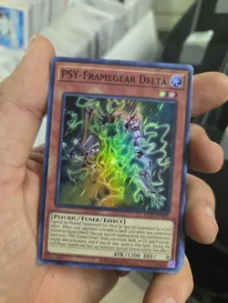 YuGiOh PSY-FRAMEGEAR DELTA Super Rare OP25-EN005 played Same Day Shipping! - Image 1