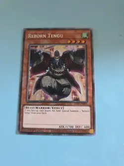 Reborn Tengu RA03-EN251 Platinum Secret Rare 1st Edition YuGiOh TCG Foil - Image 1