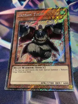 Yu-Gi-Oh! TCG Reborn Tengu RA03-EN251 Platinum Secret Rare NM/M - Image 2