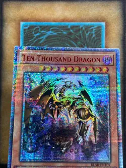 Yugioh Ten Thousand Dragon BLAR-EN10K 10000 Secret Rare 1st Ed NM - Image 2