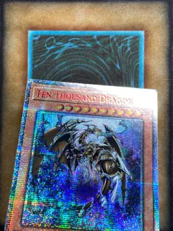 Yugioh Ten Thousand Dragon BLAR-EN10K 10000 Secret Rare 1st Ed NM - Image 3