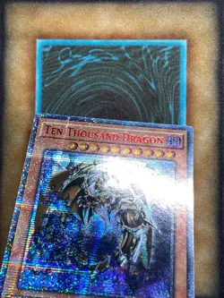 Yugioh Ten Thousand Dragon BLAR-EN10K 10000 Secret Rare 1st Ed NM - Image 4