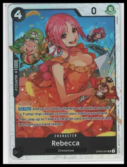 Awakening of the New Era #OP05-091 Rebecca - Image 1