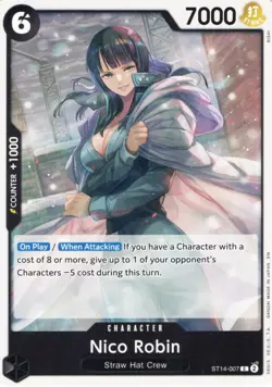 OnePiece Starter Deck 14: 3D2Y #ST14-007 Nico Robin - Image 1