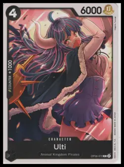 One Piece Ulti OP08-078 Two Legends Purple Character Uncommon UC TCG NM - Image 1