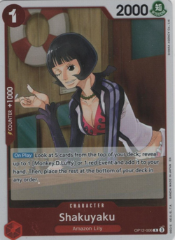 Legacy of the Master #OP12-006 Shakuyaku - Image 1