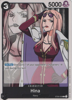 Starter Deck 6: Absolute Justice #ST06-008 Hina - Image 1