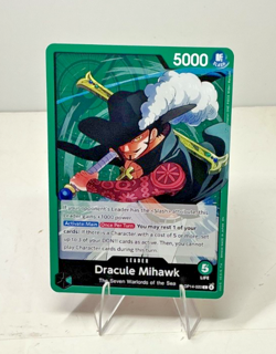Dracule Mihawk OP14-020 The Azure Sea's Seven One Piece - Image 1