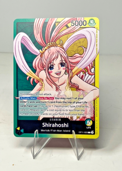 One Piece TCG - Shirahoshi (OP11-022) Leader - A Fist of Divine Speed - English - Image 1