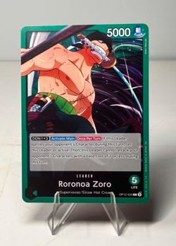 One Piece TCG Roronoa Zoro (020) L Legacy of the Master OP12-020 NM - Image 1