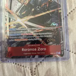 One Piece Roronoa Zoro Alt Art SR EB04-007 Adventure On Kami's Island OP-15 - Image 2