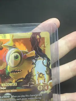 Mike Wazowski -Heroic Climber Enchanted Disney Lorcana Attack Of The Vine INHAND - Image 3