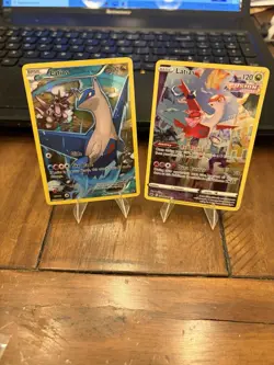 Pokemon Latios XY Promo 2013 & Latias GG 2023 2 Card Lot - Image 1