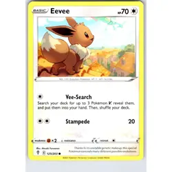 Eevee 125/203 Evolving Skies Pokemon Card NM TCG singles Near Mint English - Image 1