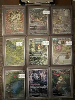 Pokemon Illustration Rare Card Lot Value Over $1,100 30 Cards Including Slabs - Image 1