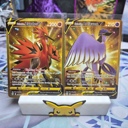 Pokemon TCG Galarian Zapdos V 174/159 & Articuno V 170/159 2-Card Lot - Image 1