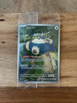 Pokemon SNORLAX Promo SVP 051 Scarlet & Violet 151 2023 SEALED - Image 1