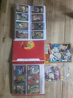 Huge Vintage Lot Of DBZ Cards Carddass Over 150 Cards Rare 90s - Image 2
