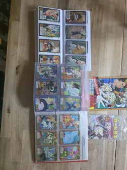 Huge Vintage Lot Of DBZ Cards Carddass Over 150 Cards Rare 90s - Image 5