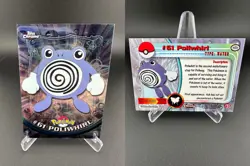 Poliwhirl #61 Holo Topps Chrome Trading Cards Series 1 Pokemon NM - Image 3