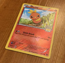 Torchic 12/111 - STAFF, VLP, State Championships, Pokemon League Promo TCG Card - Image 3