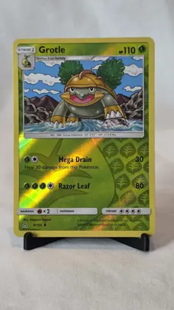 Grotle 8/156 Reverse Holo Ultra Prism Pokemon Card LP - Image 1
