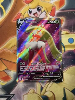 Tsareena V 246/264 - Fusion Strike - Ultra Rare Holo Pokemon Card Near Mint - Image 1