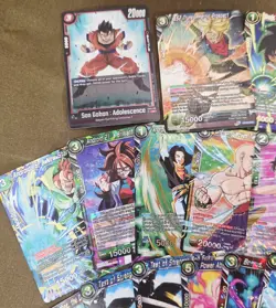 Dragon Ball Super Card Game TCG Lot Of 42 Cards-Holos Foils Rares SR Promo - Image 2