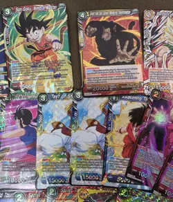 Dragon Ball Super Card Game TCG Lot Of 42 Cards-Holos Foils Rares SR Promo - Image 4