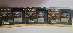 Magic the Gathering MtG Universes Beyond: Fallout Mutant Menace Commander Deck - Image 1