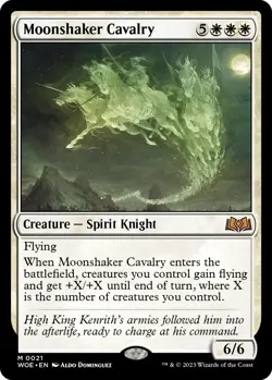 Moonshaker Cavalry - 21 / English / Near Mint MTG - Image 1