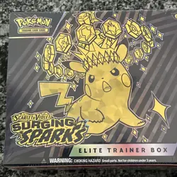 2x Pokemon Surging Sparks ETB & Booster Bundle Costco 2-pack. Factory Sealed - Image 2