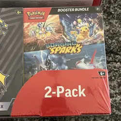 2x Pokemon Surging Sparks ETB & Booster Bundle Costco 2-pack. Factory Sealed - Image 4