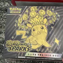 2x Pokemon Surging Sparks ETB & Booster Bundle Costco 2-pack. Factory Sealed - Image 5