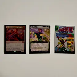 MTG Marvel Superheroes: Vision-Scarlet Witch; Molecule Man; Daredevil- NM+ FRESH - Image 1