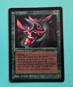 Scryb Sprites - Beta - MTG - Magic the Gathering - LP/MP - Image 1
