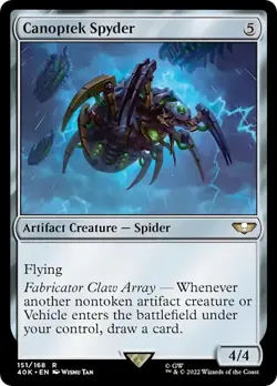 Foil - Canoptek Spyder (Surge Foil) - 151 / NM / English MTG - Image 1