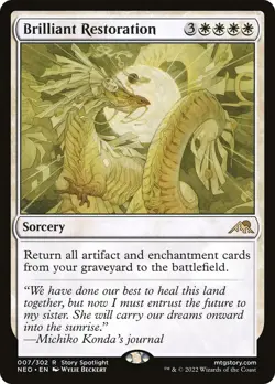 Brilliant Restoration - 7 / English / Near Mint MTG - Image 1