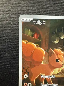 Pokemon Vulpix Mega Evolution IR 138/132 NM Condition - Image 3