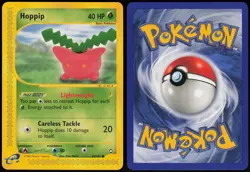 Hoppip 83/147 Aquapolis Common Pokemon Card - NM - Image 3